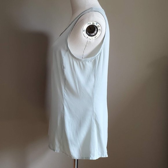 Ann Taylor Silk Camisole, Mint, Medium - Picture 2 of 8